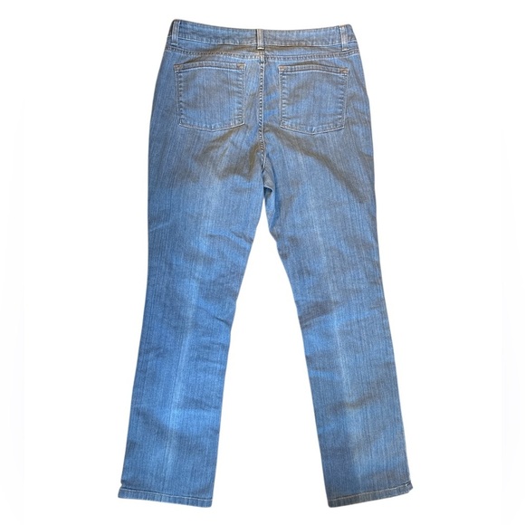 L.L.Bean Jeans-straight leg high rise -Size 12 - Picture 3 of 7